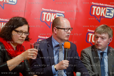 Gdansk. Ratusz Staromiejski. Debata kandydatow na Prezydenta...