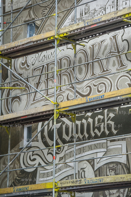 Gdansk. Spotkanie z dziennikarzami, prezentujace postep...