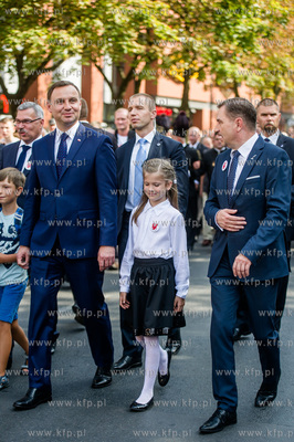 Gdansk. Obchody 35 lecia podpisania Porozumien Sierpniowych....