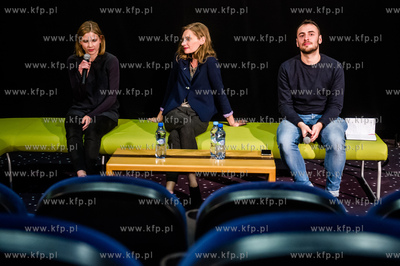 Gdynia. Multikino. 41. Festiwal Filmowy w Gdyni. Spotkanie...