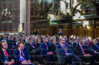 Gdańsk. Dwór Artusa.  Obchody 30-lecia Trybunału...