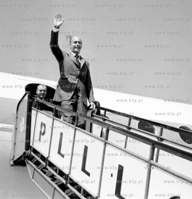 Wizyta prezydenta Francji Valery Giscard dEstaing w...
