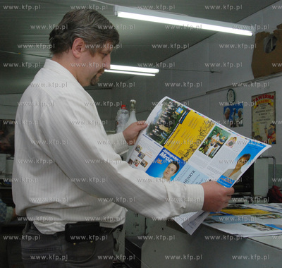 Drukarnia BWM Studio w Rumi. Przygotowanie i druk materialow...