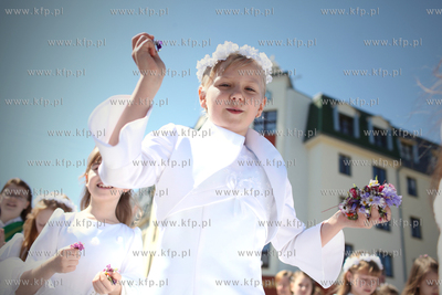 Swinoujscie. 
Procesja Bozego Ciala.
03.06.2010
Fot....