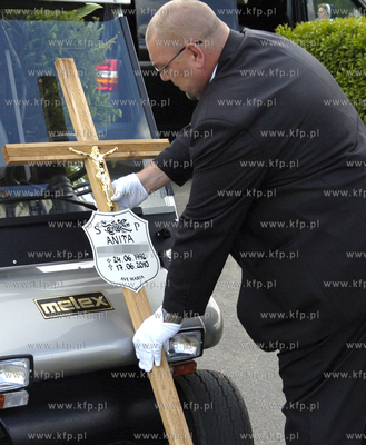 Na Cmentarzu Komunalnym w Slupsku odbyl sie pogrzeb...