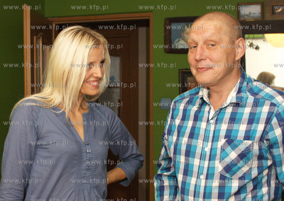 Jasnowidz Krzysztof Jackowski z Czluchowa z narzeczona...