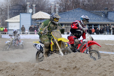 XX Final WOSP w Gdyni. Zawody Motocrossowe na Plazy...