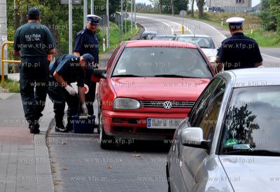Kaliska, woj. pomorskie. Pomorscy policjanci wraz z...