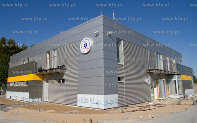 Port Lotniczy Gdansk im. Lecha Walesy. Nz. Nowo budowana...