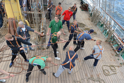 Dzien na Darze Mlodziezy ze studentami Akademii Morskiej...