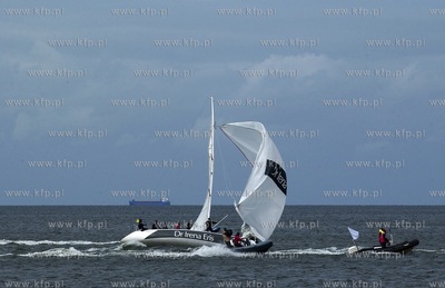 Sopot. Zatoka Gdanska k. Molo. Energa Sopot Match Race...