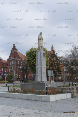 Starogard Gdański,Aleja Wojska Polskiego- Pomnik Adama...