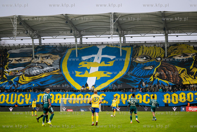 PKO Ekstraklasa: Arka Gdynia - Legia Warszawa n/z Kibice...