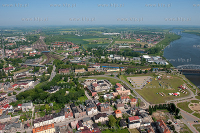Tczew z lotu ptaka. 31.05.2009. fot. Kacper Kowalski...