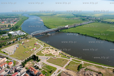 Tczew z lotu ptaka. 31.05.2009. fot. Kacper Kowalski...