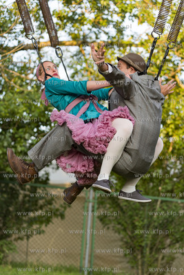 Gdańsk. Festiwal teatrów Ulicznych FETA. Hendrick-Jan...