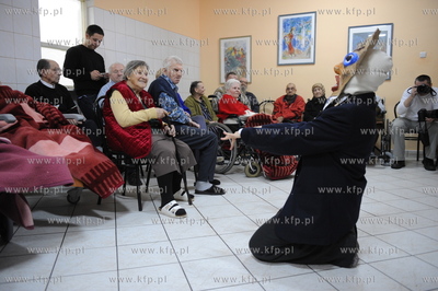 Jonkowo, k. Olsztyna, Dom Pomocy Społecznej. Uczestnicy...