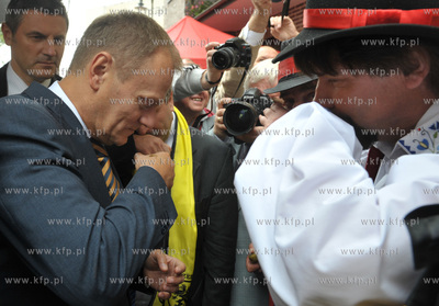 XIII Swiatowy Zjazd Kaszubow w Leborku. Gosciem Zjazdu...