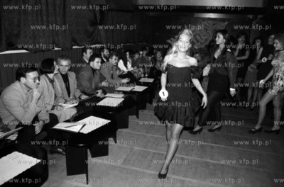 Wybory Miss w klubie studenckim Wysepka na ul. Polanki...