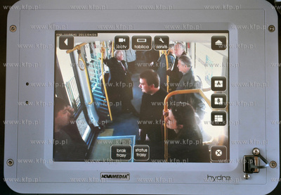 Inaguracyjny przejazd tramwajem na nowo otwartej lini...