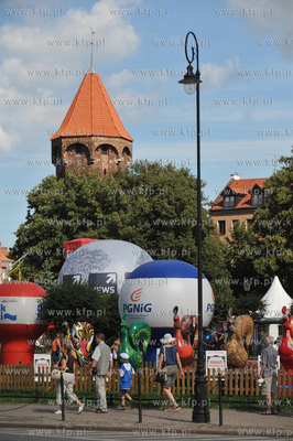 Gdansk. Jarmark Swietego Dominika. Wystawa jarmarkowych...