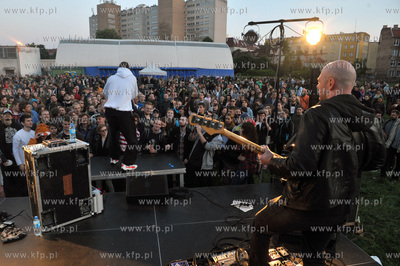 Festiwal Streetwaves w Gdansku Dolnym Koncert Wrzeszczu....