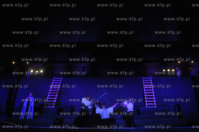 Otwarcie Teatru Szekspirowskiego w Gdansku. Wystep...