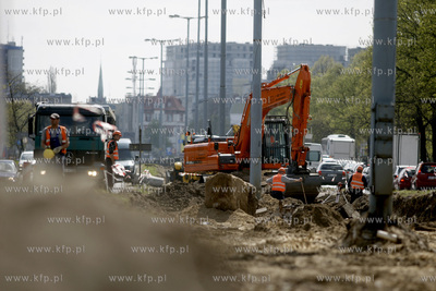 Gdansk. Skrzyzowanie ul. Grunwaldzkiej i Wojska Polskiego....