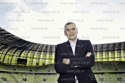 Gdansk. PGE Arena. Konferencja prasowa z nowym trenerem...
