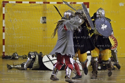 Gdynia. Sala Ymca. Eliminacje do Rycerskich Mistrzostw...