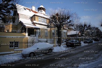 Sopot. Domy przy ul Ignacego Paderewskiego.
14.01.2013
fot....