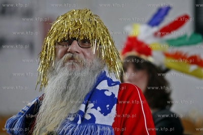 Gdansk. Synagoga przy ul. Partyzantow. Purim - karnawal...