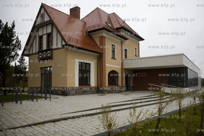 Trwa budowa Mediateki w Straszynie, która powstaje...