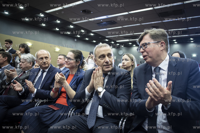 Gdańsk. Amber Expo. Pomorska konwencja wyborcza Koalicji...