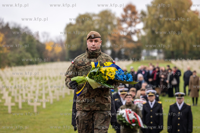Cmentarz Francuski w Gdańsku - obchody Święta Niepodległosci...