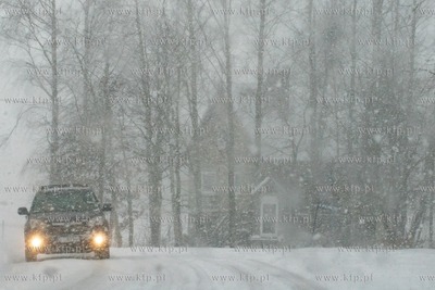 Zima na drogach. 30.01.2021 / fot. Anna Rezulak