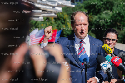 Wizyta w Gdańsku Marka Brzezińskiego, ambasadora...