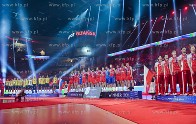 Gdansk, ERGO ARENA. Final Ligi Swiatowej Siatkowki...