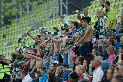 Gdansk. PGE Arena. Mecz o mistrzostwo Ekstraklasy....