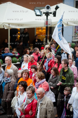 Gdansk. Czternasta edycja akcji Katolicy na Ulicy organizowanej...