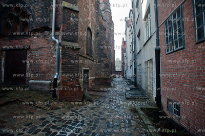 Gdansk. Zaulek Zachariasza Zappio.
08.02.2013
fot....