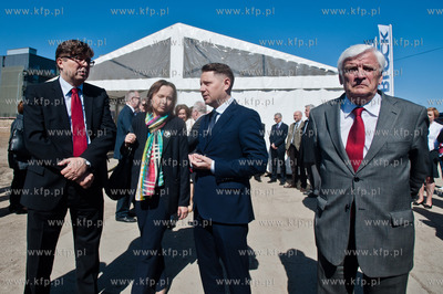 Gdansk. Batycki Kampusu Uniwersytetu Gdanskiego. Uroczystosc...