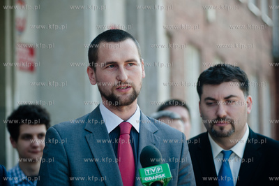 Gdansk. Konferencja prasowa przedstawicieli Kongresu...