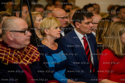 Gdansk. Ratusz Glownego Miasta. Uroczysta Sesja Rady...