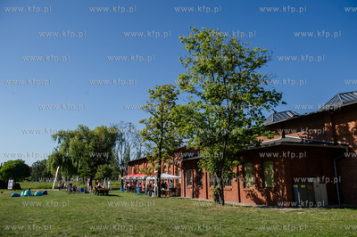 Gdansk. Swieto Historycznej sali BHP, znajdujacej sie...