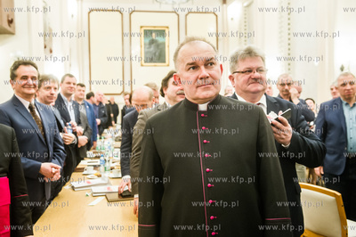 Gdańsk. Siedziba NSZZ Solidarność. Sala Akwen. Uroczystość...