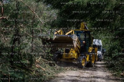 Rytel k. Chojnic. Skutki nawałnicy, która z piątku...