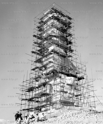 Budowa pomnika Obroncow Wybrzeza na Westerplatte.
1966
z0005787
Fot....