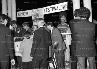 IX Miedzynarodowy Festiwal Piosenki w Sopocie. Na zdjeciu...