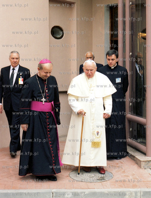 Pobyt Jana Pawla II w Kurii Biskupiej w Gdansku,obecnie...